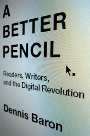 Cover of: A Better Pencil