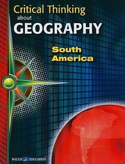 Cover of: Critical Thinking About Geography South America