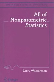 Cover of: All of Nonparametric Statistics
            
                Springer Texts in Statistics