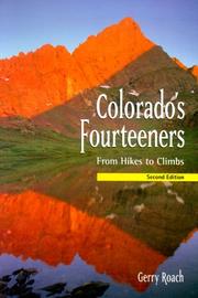 Cover of: Colorado's Fourteeners by Gerry Roach, Gerry Roach