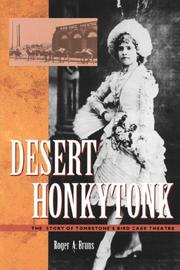 Cover of: DESERT HONKYTONK