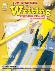 Cover of: Jumpstarters for Writing Grades 4  8
            
                Jumpstarters