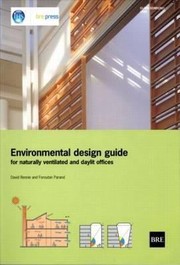Cover of: Environmental Design Guide for Naturally Ventilated and Daylit Offices