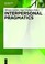Cover of: Interpersonal Pragmatics
            
                Handbooks of Pragmatics