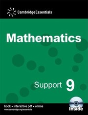 Cover of: Mathematics Support 9