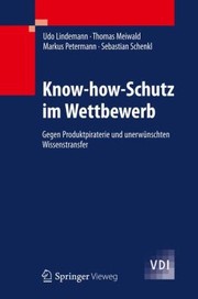 Cover of: KnowHowSchutz Im Wettbewerb
            
                VDIBuch