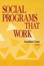 Cover of: Social Programs That Work