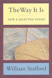 Cover of: The way it is: new & selected poems