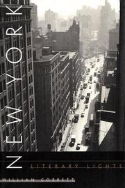 Cover of: New York literary lights