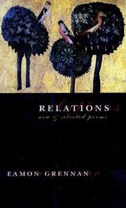 Cover of: Relations: new & selected poems