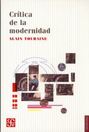 Cover of: Critica de La Modernidad
            
                Sociologia by 