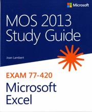 Cover of: MOS 2013 Study Guide for Microsoft Excel by 