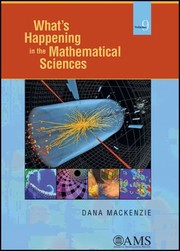 Whats Happening In The Mathematical Sciences by Dana Mackenzie