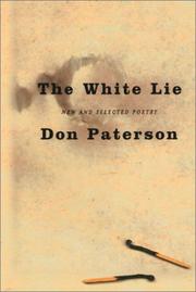 Cover of: The White Lie by Don Paterson
