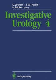 Cover of: Investigative Urology 4