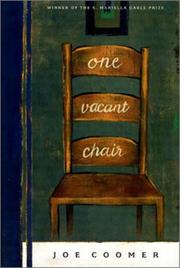 Cover of: One vacant chair