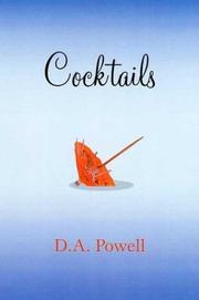 Cover of: Cocktails by D. A. Powell