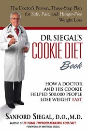 Cover of: Dr Siegals Cookie Diet Book