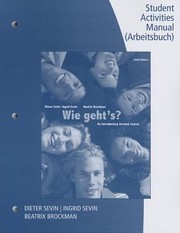 Cover of: Wie Gehts Student Activity Manual