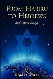 Cover of: From Habiru To Hebrews And Other Essays