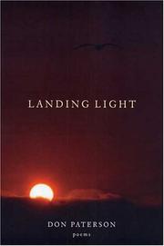 Cover of: Landing light: poems