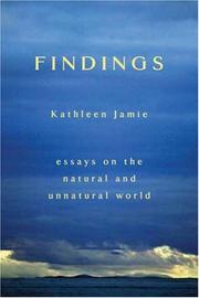 Cover of: Findings by Kathleen Jamie