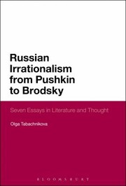 Cover of: Russian Irrationalism from Pushkin to Brodsky