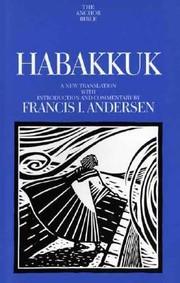 Cover of: Habakkuk
            
                Anchor Yale Bible Hardcover by 