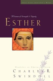Cover of: Esther A Woman Of Strength Dignity Profiles In Character by 