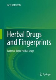 Cover of: Herbal Drugs And Fingerprints Evidence Based Herbal Drugs