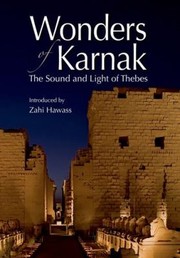 Cover of: Wonders Of Karnak The Sound And Light Of Thebes by 