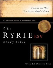 Cover of: Ryrie Study BibleESV by 