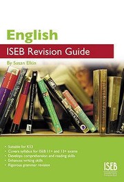 Cover of: English ISEB Revision Guide