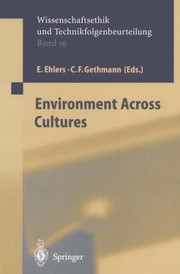 Cover of: Environment Across Cultures