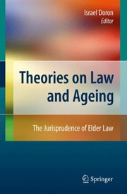 Cover of: Theories on Law and Ageing