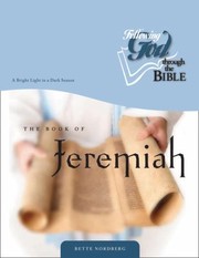 Cover of: The Book Of Jeremiah A Versebyverse Bible Study