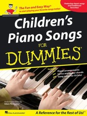Cover of: Childrens Piano Songs For Dummies by 