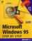 Cover of: Microsoft Windows 95 (Step By Step Series)