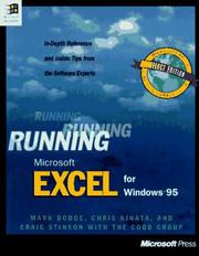 Cover of: Running Microsoft Excel for Windows 95