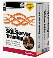 Cover of: Microsoft SQL server training.