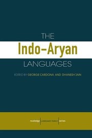 Cover of: The Indoaryan Languages by 