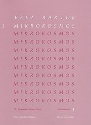 Cover of: Bela Bartok Mikrokosmos Nos 136