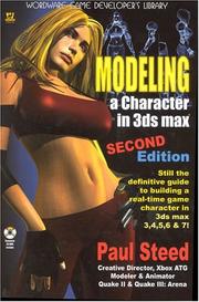 Cover of: Modeling A Character in 3DS Max, 2nd Edition (Wordware Game Developer's Library) by Paul Steed