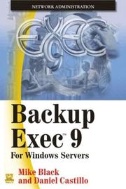 Cover of: Backup Exec 9: For Windows Servers