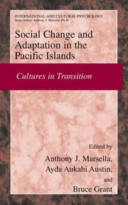 Cover of: Social Change and Psychosocial Adaptation in the Pacific Islands
            
                International and Cultural Psychology Paperback