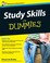Cover of: Study Skills for Dummies
            
                For Dummies Lifestyles Paperback