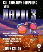 Cover of: Collaborative computing with Delphi 3