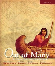 Cover of: Out of Many Volume One