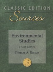 Cover of: Environmental Studies