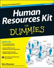 Cover of: Human Resources Kit For Dummies